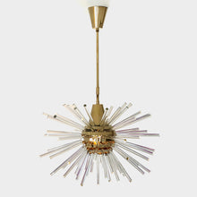 Load the image into the gallery viewer, Bakalowits & Söhne Mirakel Spunik Pendelleuchte - vintage 1960