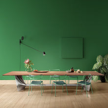 Afbeelding in Gallery-weergave laden, Baleri Italia Fratino, Esstisch mit Glasplatte & Aluminiumgestell