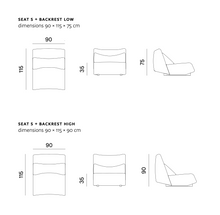 Load the image into the gallery viewer, Prostoria - Sofa Absent (modulares Sofa) & weitere Varianten