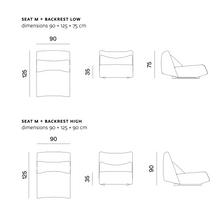 Load the image into the gallery viewer, Prostoria - Sofa Absent (modulares Sofa) & weitere Varianten