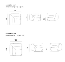 Load the image into the gallery viewer, Prostoria - Sofa Absent (modulares Sofa) & weitere Varianten