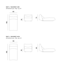 Load the image into the gallery viewer, Prostoria - Sofa Absent (modulares Sofa) & weitere Varianten