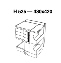 Afbeelding in Gallery-weergave laden, B-Line Boby B23 Büro Rollcontainer S mit 3 Schwenkfächern, Design Joe Colombo