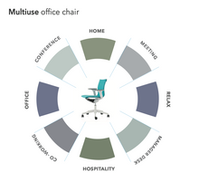 Carica l'immagine nel visualizzatore di Gallery, ICF Office Una Plus HD - Design Bürostuhl mit hoher Rückenlehne