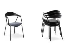 Afbeelding in Gallery-weergave laden, Prostoria Piun – Moderner Designstuhl mit flexiblem Komfort und eleganter Linienführung