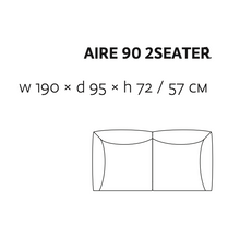 Load the image into the gallery viewer, Prostoria Aire Sofa – Modulares Design trifft Leichtigkeit