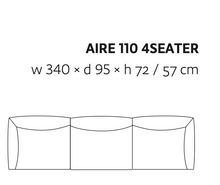 Load the image into the gallery viewer, Prostoria Aire Sofa – Modulares Design trifft Leichtigkeit