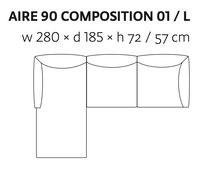 Load the image into the gallery viewer, Prostoria Aire Sofa – Modulares Design trifft Leichtigkeit