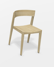 Lade das Bild in den Galerie-Viewer, Prostoria Bik – Moderner Holzstuhl, stapelbar und besonders leicht