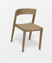 Lade das Bild in den Galerie-Viewer, Prostoria Bik – Moderner Holzstuhl, stapelbar und besonders leicht