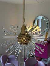 Load the image into the gallery viewer, Bakalowits & Söhne Mirakel Spunik Pendelleuchte - vintage 1960