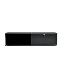 Lade das Bild in den Galerie-Viewer, USM Haller TV-Lowboard, mit 1 Klappe B1523 x H390mm x T373 mm - 14 Farben
