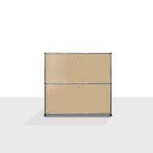 Afbeelding in Gallery-weergave laden, USM Haller Sideboard, klein mit 2 Klappen B773 x H740 x T373mm - 14 Farben
