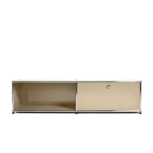 Lade das Bild in den Galerie-Viewer, USM Haller TV-Lowboard, mit 1 Klappe B1523 x H390mm x T373 mm - 14 Farben
