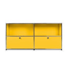 Charger l'image dans la galerie, USM Haller Sideboard M mit 2 Klappen unten B1523 x H740 x T373mm