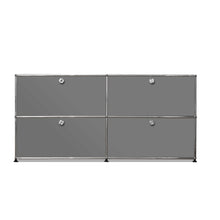Charger l'image dans la galerie, USM Haller Sideboard M mit vier Klapptüren B1523 x H740 x T373mm