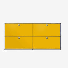 Charger l'image dans la galerie, USM Haller Sideboard M mit vier Klapptüren B1523 x H740 x T373mm