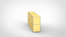 Lade das Bild in den Galerie-Viewer, konektra Sideboard 2x2, mit 4 Klappen in Gelb / RAL 1004 Goldgelb