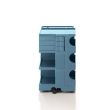 Lade das Bild in den Galerie-Viewer, B-Line Boby B33 Büro Rollcontainer mit 3 Schwenkfächern, Design Joe Colombo