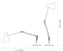 Load the image into the gallery viewer, Anglepoise® Type 75 Desk Lamp / Schreibtischleuchte - Margaret Howell Editions & weitere Farben