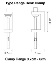 Load the image into the gallery viewer, Anglepoise® Type 75 Lamp with Desk Clamp / Schreibtischleuchte, Klemmleuchte & weitere Farben