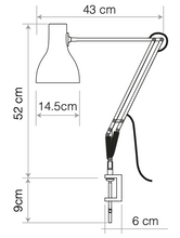 Load the image into the gallery viewer, Anglepoise® Type 75 Lamp with Desk Clamp / Schreibtischleuchte, Klemmleuchte & weitere Farben