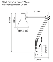 Charger l'image dans la galerie, Anglepoise® Type 75 Wall Mounted Lamp / Wandleuchte mit Wandhalterung & weitere Farben