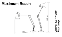 Afbeelding in Gallery-weergave laden, Anglepoise® Original 1227 Giant Floor Lamp / Maxi Stehlampe & weitere Farben