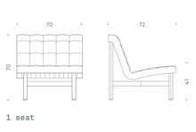 Lade das Bild in den Galerie-Viewer, ICF Office New York - Sofa & Sessel, 1963