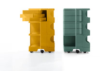 Lade das Bild in den Galerie-Viewer, B-Line Boby B33 Büro Rollcontainer mit 3 Schwenkfächern, Design Joe Colombo