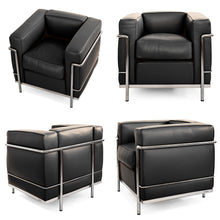 Afbeelding in Gallery-weergave laden, Cassina Le Corbusier LC2 Sessel, Leder Scozia X