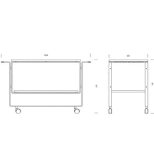 Lade das Bild in den Galerie-Viewer, HB 128 Barwagen von Horst Brüning by Lange Production (1968)