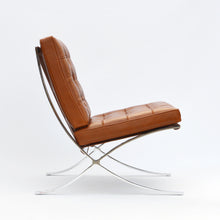 Carica l'immagine nel visualizzatore di Gallery, Knoll Barcelona Relax Sessel, Design Ludwig Mies van der Rohe, Leder Venezia