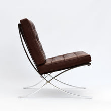 Carica l'immagine nel visualizzatore di Gallery, Knoll Barcelona Relax Sessel, Design Ludwig Mies van der Rohe, Leder Venezia