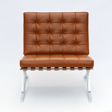 Carica l'immagine nel visualizzatore di Gallery, Knoll Barcelona Relax Sessel, Design Ludwig Mies van der Rohe, Leder Venezia