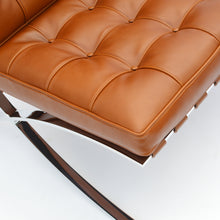 Carica l'immagine nel visualizzatore di Gallery, Knoll Barcelona Relax Sessel, Design Ludwig Mies van der Rohe, Leder Venezia