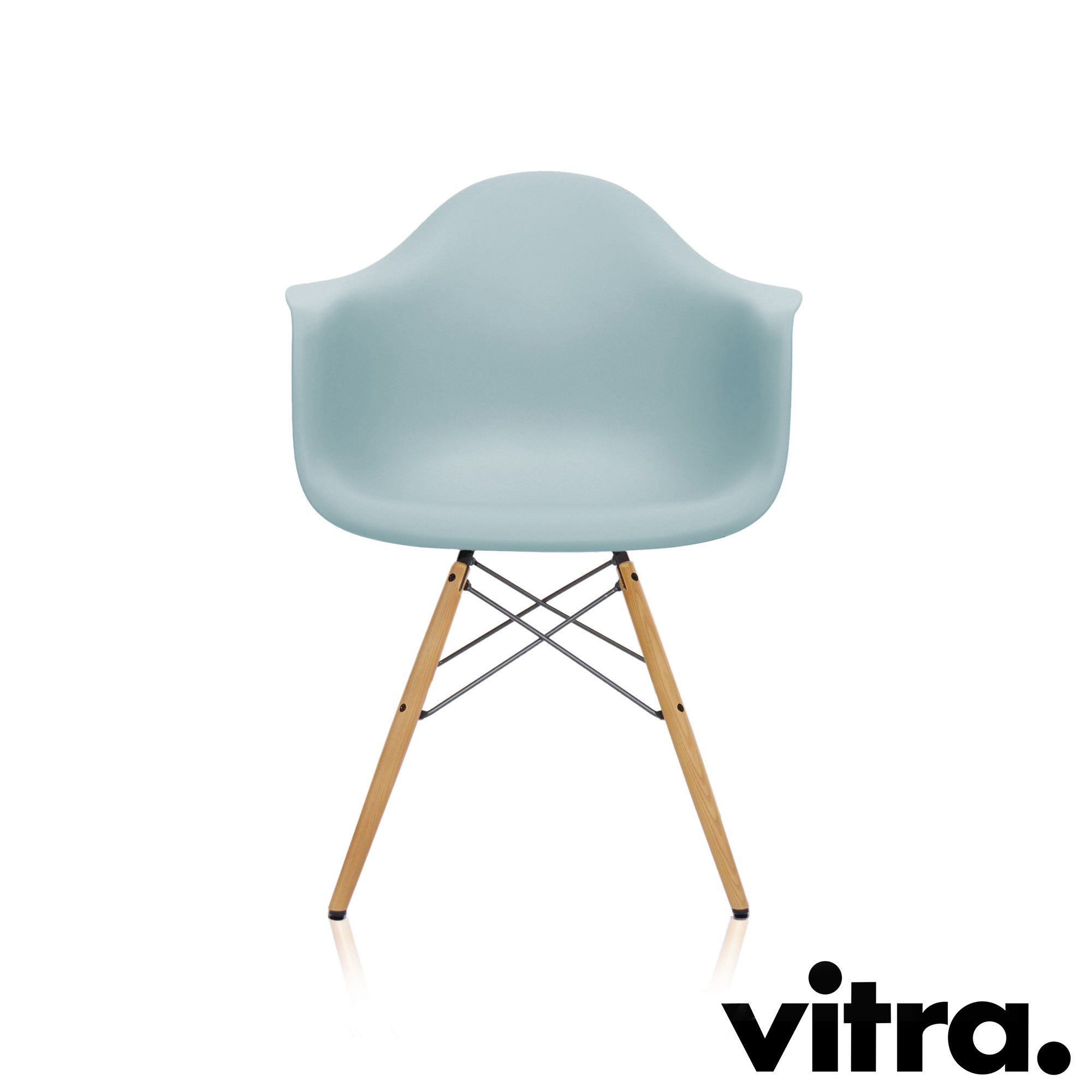 vitra – Eames Plastic Armchair DAW, Gestell Esche