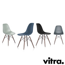 Lade das Bild in den Galerie-Viewer, Vitra Eames Plastic Side Chair DSW, Untergestell Ahorn, dunkel & weitere Farben