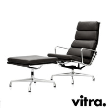 Charger l'image dans la galerie, Vitra Eames Soft Pad Chair EA 222 + Stool EA 223 - Set Angebot
