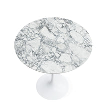 Charger l'image dans la galerie, Knoll Saarinen Tulip Beistelltisch weiss, rund ø 51 cm