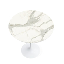 Charger l'image dans la galerie, Knoll Saarinen Tulip Beistelltisch weiss, rund ø 51 cm
