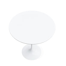 Charger l'image dans la galerie, Knoll Saarinen Tulip Beistelltisch weiss, rund ø 51 cm