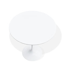 Charger l'image dans la galerie, Knoll Saarinen Tulip Beistelltisch weiss, rund ø 51 cm