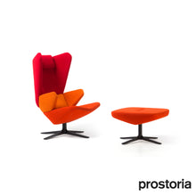 Load the image into the gallery viewer, Trifidae Sessel – Drehbarer Designer-Sessel mit floraler Geometrie