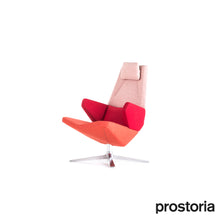 Load the image into the gallery viewer, Trifidae Sessel – Drehbarer Designer-Sessel mit floraler Geometrie