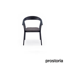 Afbeelding in Gallery-weergave laden, Prostoria Rhomb Stuhl – Designstuhl aus Massivholz mit Armlehnen