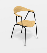 Carica l&#39;immagine nel visualizzatore di Gallery, Prostoria Piun – Moderner Designstuhl mit flexiblem Komfort und eleganter Linienführung
