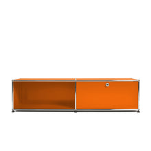 Load the image into the gallery viewer, USM Haller E TV-/Hi-Fi-Möbel mit Klappe T373 x B1523 x H390 mm - 14 Farben
