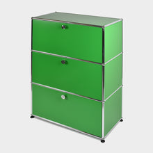Carica l&#39;immagine nel visualizzatore di Gallery, USM Haller Regal Highboard M, mit 3 Klappen B773 x H1090x T373mm - 14 Farben
