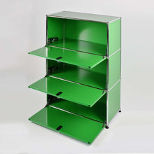 Carica l&#39;immagine nel visualizzatore di Gallery, USM Haller Regal Highboard M, mit 3 Klappen B773 x H1090x T373mm - 14 Farben
